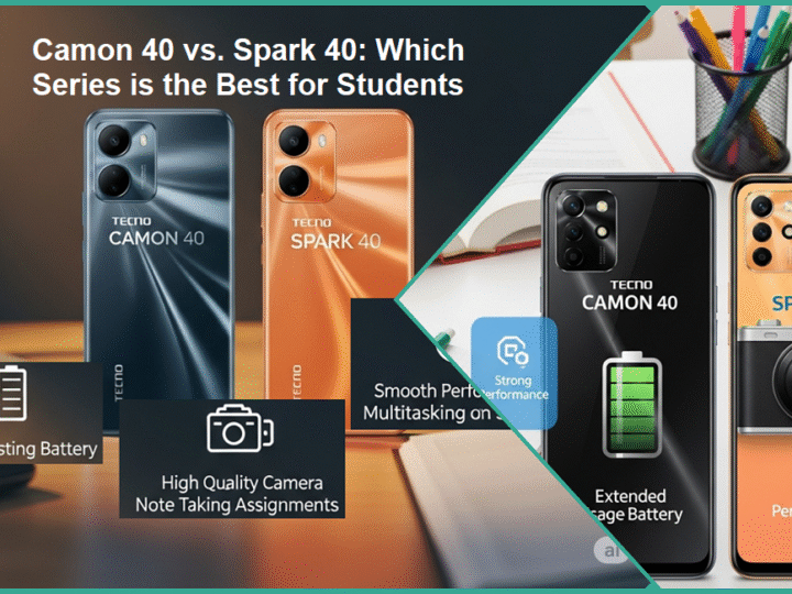 Camon 40 vs. Spark 40: Which Series is the Best for Students