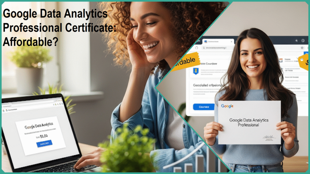 Google Data Analytics Professional Certificate: Affordable?