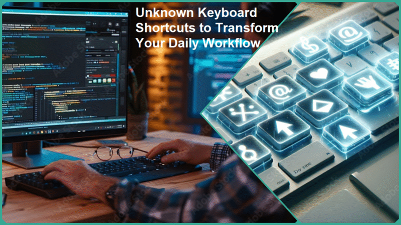 Unknown Keyboard Shortcuts to Transform Your Daily Workflow