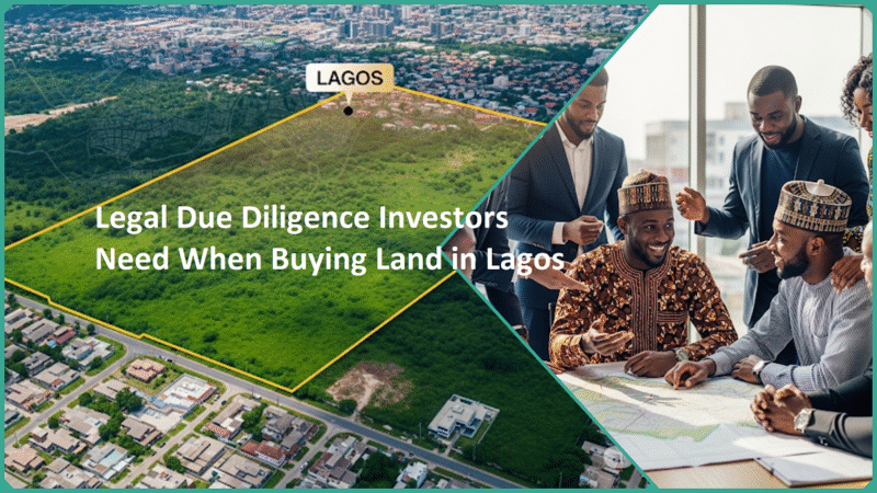 Legal Due Diligence Investors Need When Buying Land in Lagos
