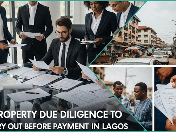 Property Due Diligence to Carry Out Before Payment in Lagos