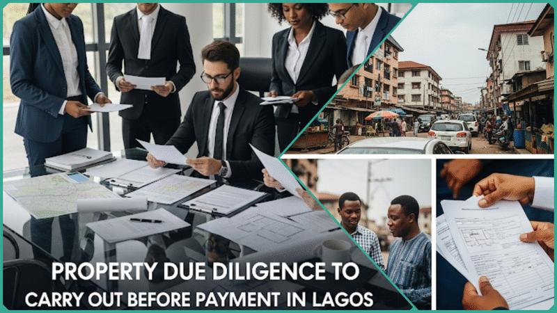 Property Due Diligence to Carry Out Before Payment in Lagos