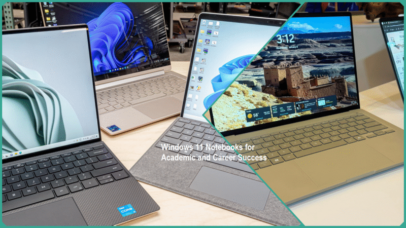 Top 9 Windows 11 Notebooks for Academic and Career Success