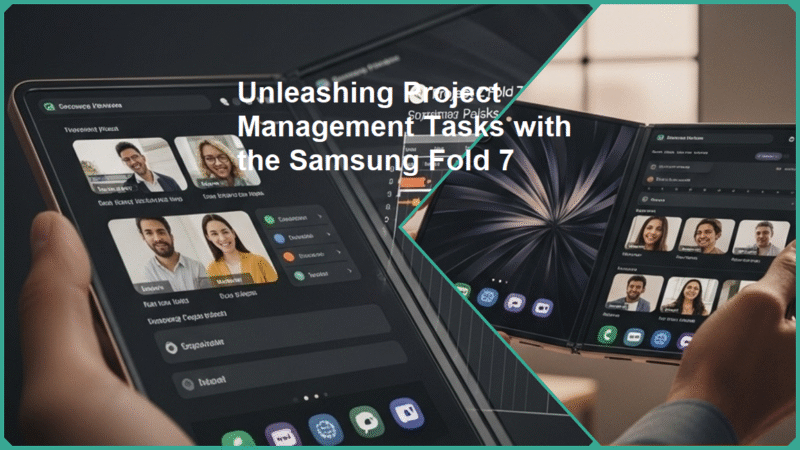 Unleashing Project Management Tasks with the Samsung Fold 7
