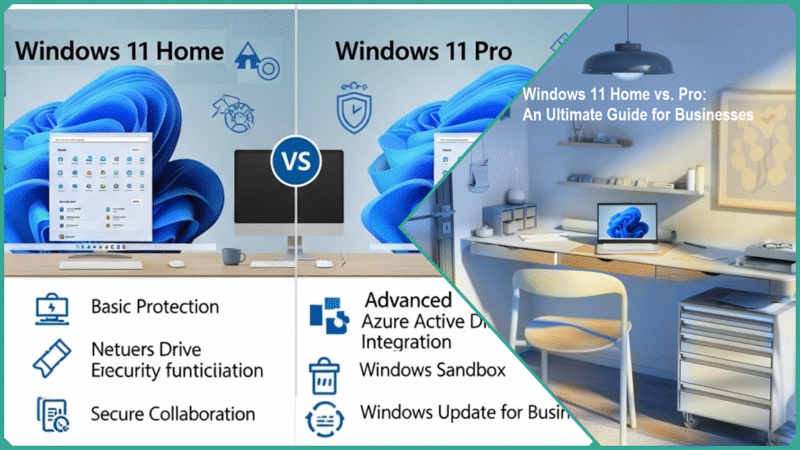 Windows 11 Home vs. Pro: An Ultimate Guide for Businesses