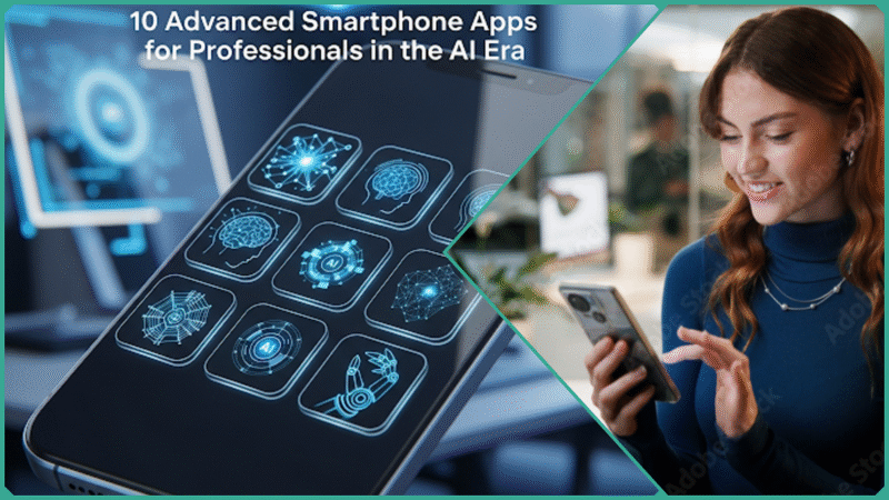 10 Advanced Smartphone Apps for Professionals in the AI Era