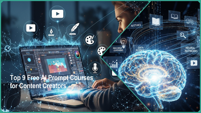 Top 9 Free AI Prompt Courses for Content Creators on Alison