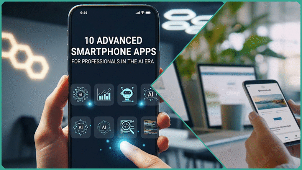 10 Advanced Smartphone Apps for Professionals in the AI Era