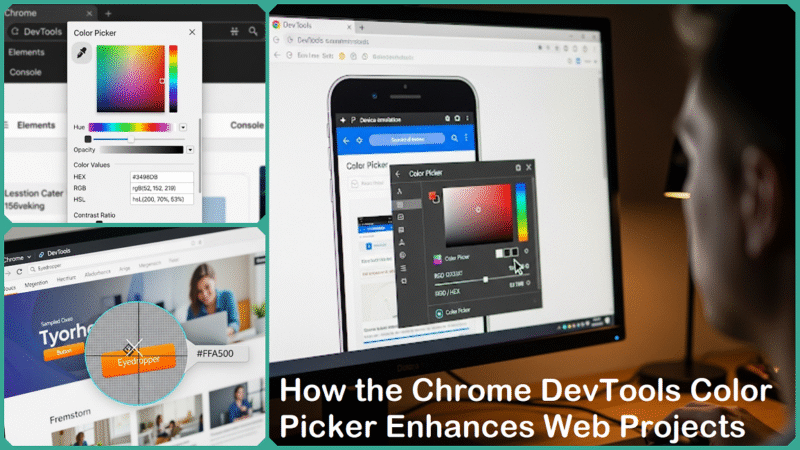 How the Chrome DevTools Color Picker Enhances Web Projects