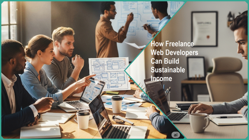How Freelance Web Developers Can Build Sustainable Income