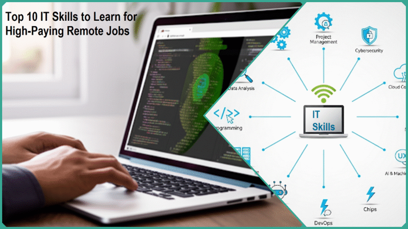 Top 10 IT Skills to Learn for High-Paying Remote Jobs