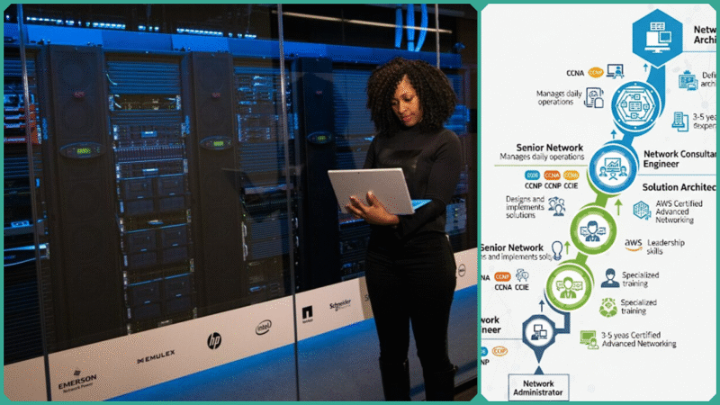 Network Professional Career Paths: From Admin to Architect