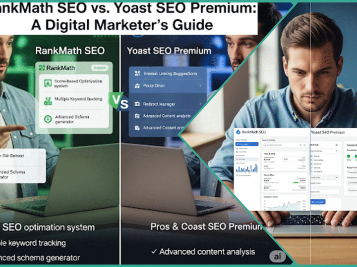 RankMath SEO Vs Yoast SEO Premium for Digital Marketers