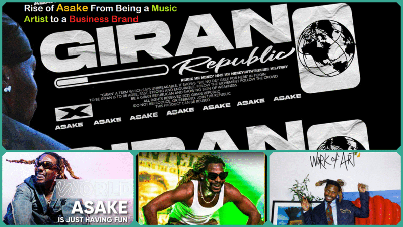 Rise of Asake From Being a Music Artist to a Business Brand
