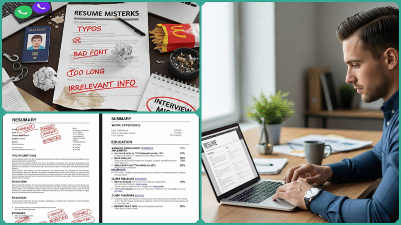 Top 13 Resume Mistakes That Get You Rejected by Employers