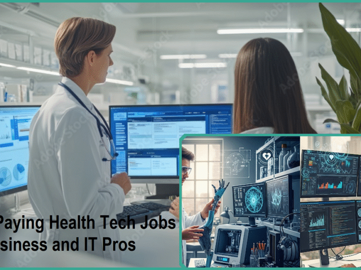 Top 9 High-Paying Health Tech Jobs for Business and IT Pros