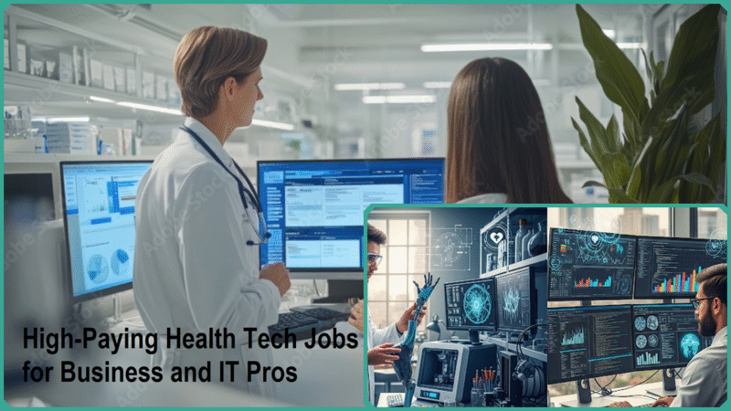 Top 9 High-Paying Health Tech Jobs for Business and IT Pros