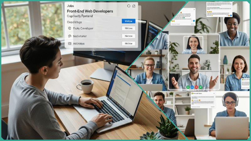Where to Find Front-End Web Developer Work-From-Home Jobs