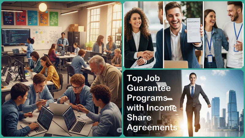 Top 13 Job Guarantee Programs with Income Share Agreements