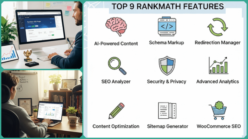 Top 9 RankMath SEO Plugin Features to Boost Your SEO Career